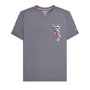 Lambretta Mens Button T-Shirt / Iron